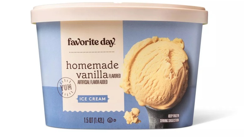 Target Favorite Day Homemade Vanilla Flavored Ice Cream