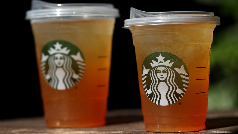 Starbucks iced tea lemonades