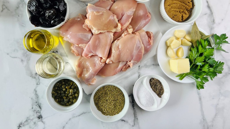 chicken Marbella ingredients