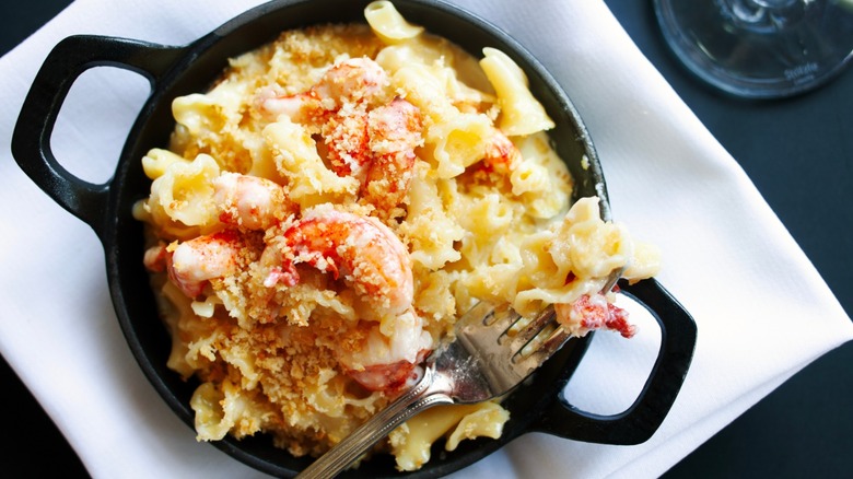 Lobster mac and cheese