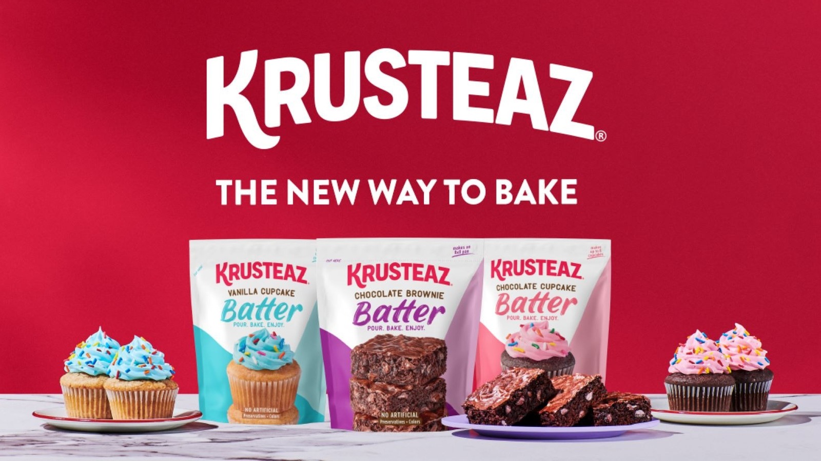 Krusteaz New Pour And Bake Batters Allow For Endless Customization