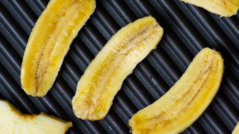 grilled banana
