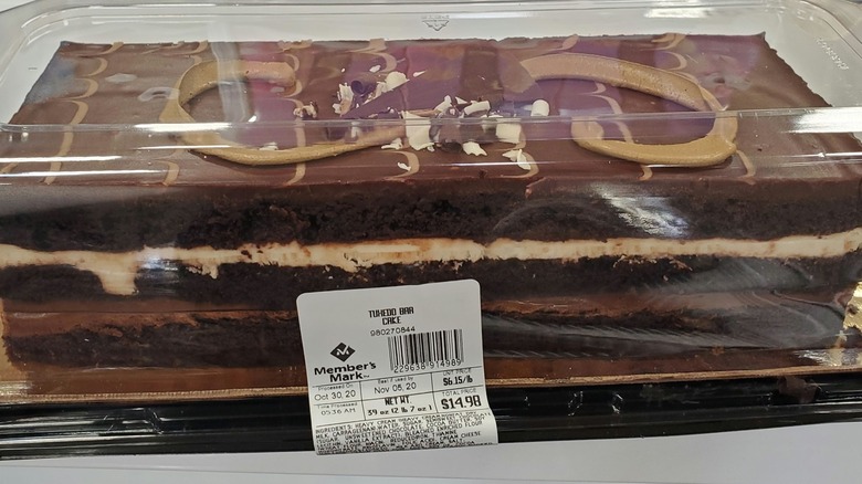 Sam's Club tuxedo cake