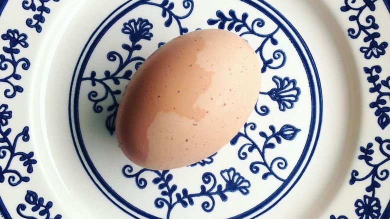 Egg with abnormal pigmentation