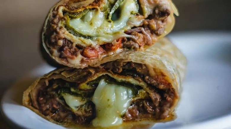 double decker burritos