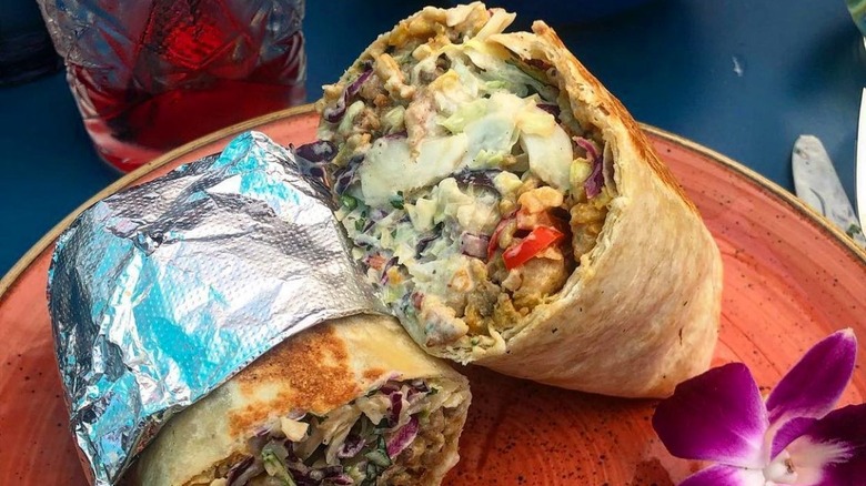 burrito cut in half