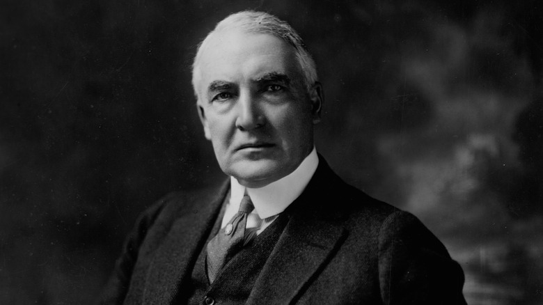 Portrait of President Warren G. Harding