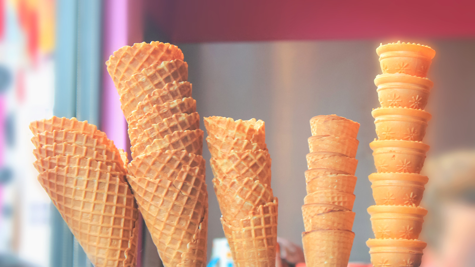 Perfectly Pointed Sugar Cone Ice Cream Cone Singe Scoop Cookie