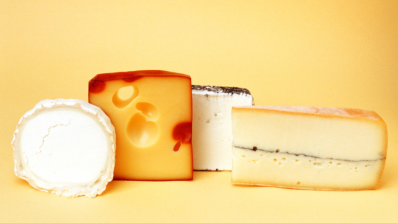 Bacteria and mold ripened cheeses