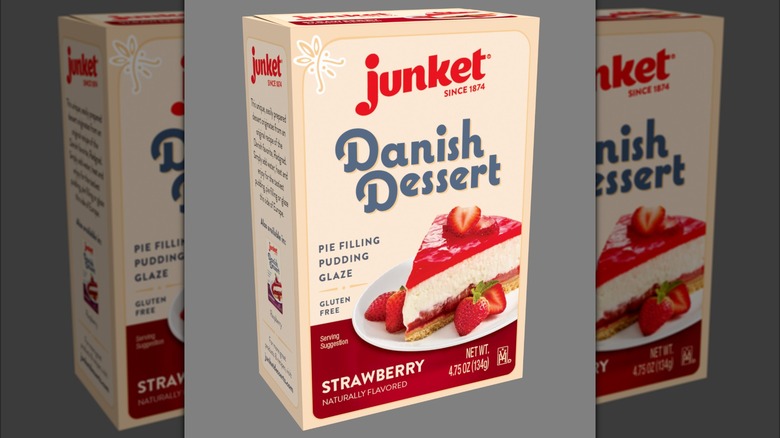 Junket Danish dessert mix