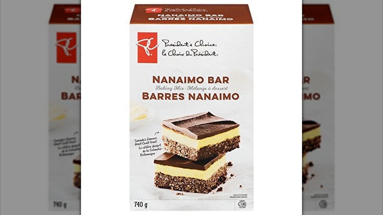 President's Choice Nanaimo bar mix