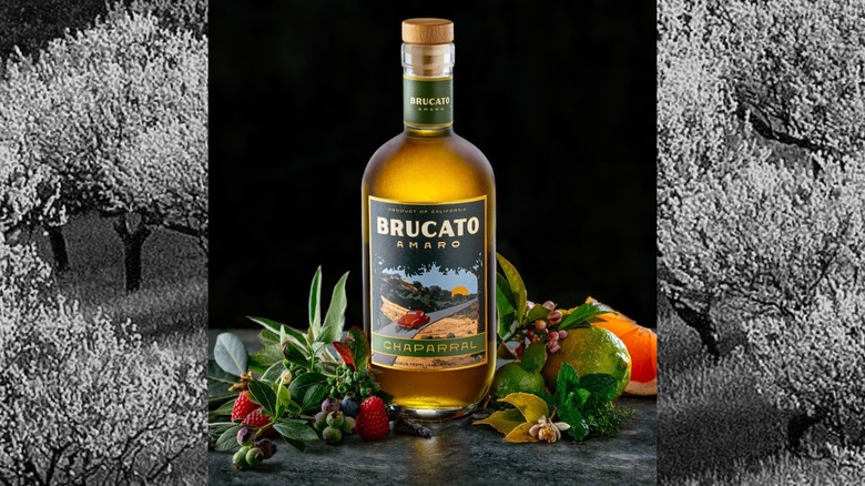 three bottles of brucato amari 