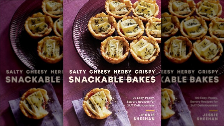 cover of Salty Cheesy Herby Crispy Snackable Bakes cookbook