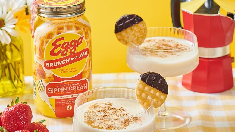 Eggo Brunch In A Jar sippin cream