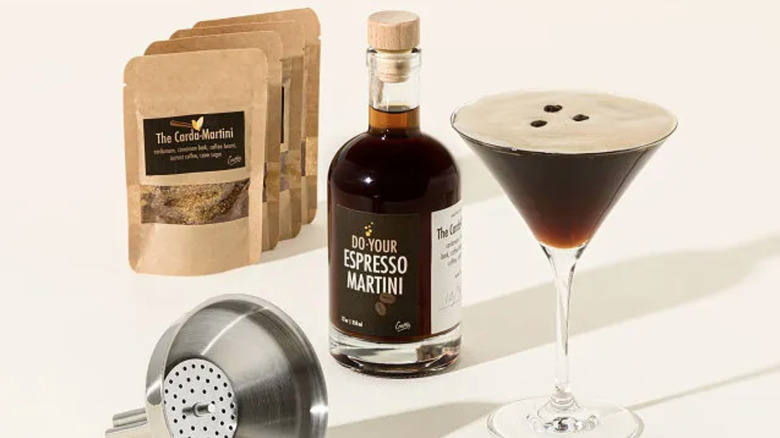 Uncommon Goods espresso martini gift set