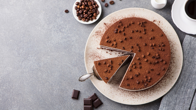 chocolate coffee cheesecake