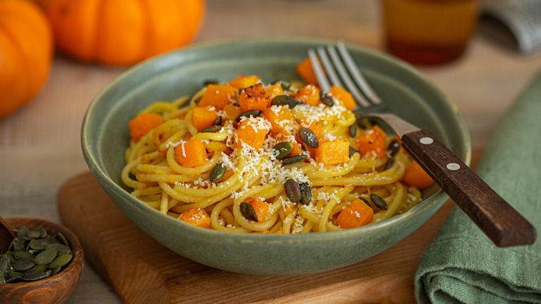 pumpkin spaghetti