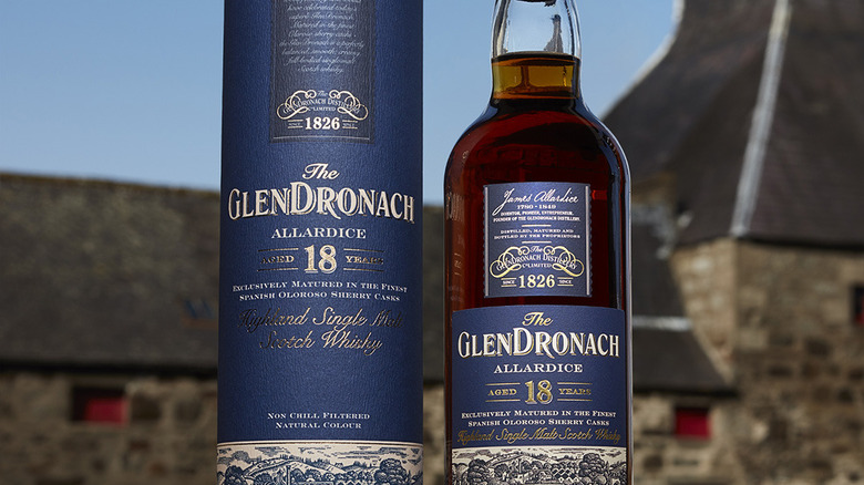 glendronach whiskey bottle