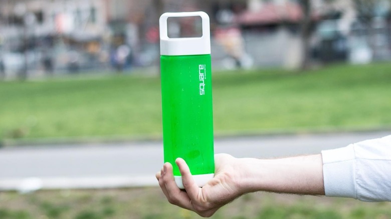 Green The Square bottle