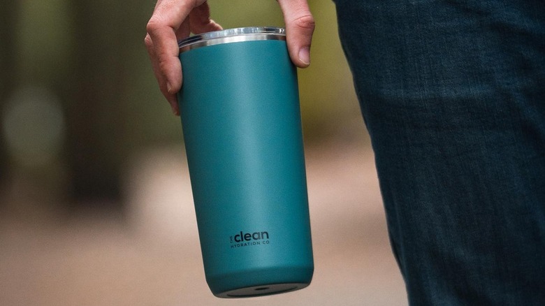 The Clean Hydration Company tumbler