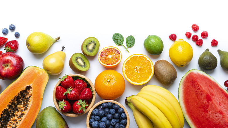 Assorted fruits