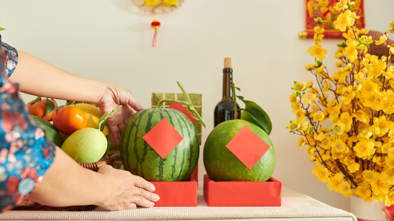 Watermelon for Lunar New Year