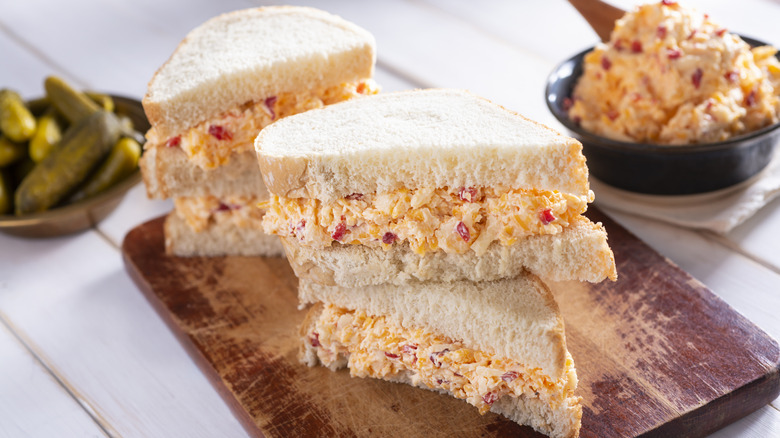 pimento cheese sandwiches