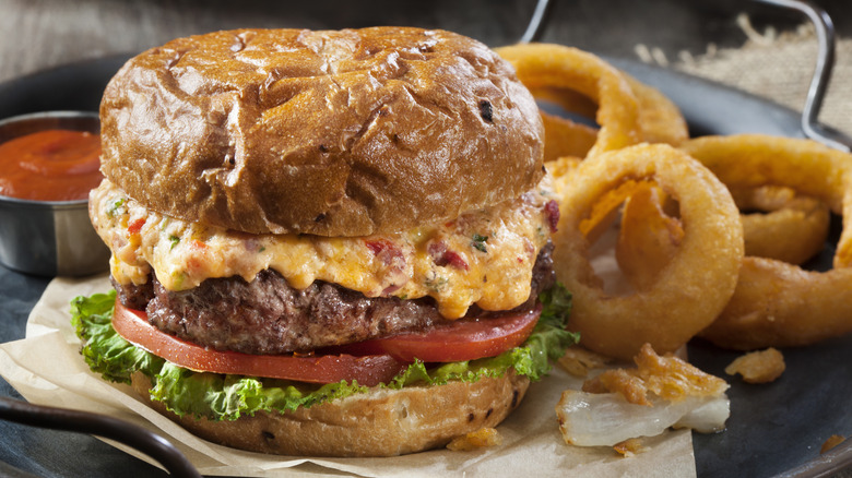 pimento cheese burger