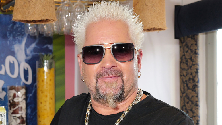 Guy Fieri at Flavortown restaurant