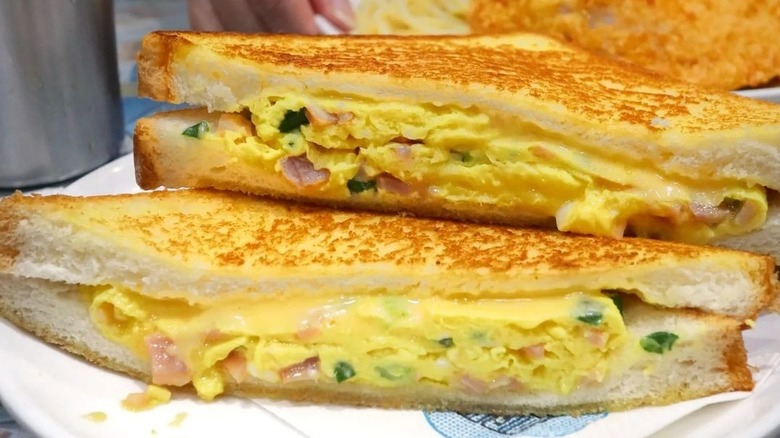 Denver sandwich with omelette included