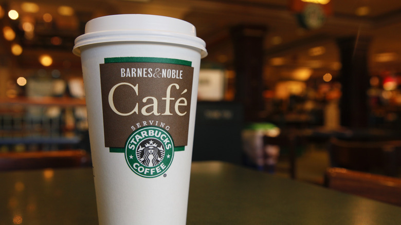 Barnes & Noble Starbucks cup