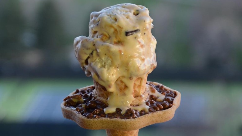 The Drip Drop on ice cream cone