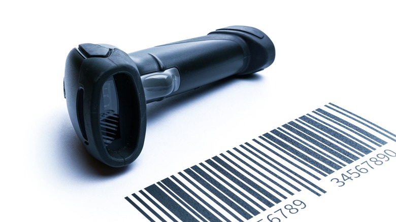 modern price scanner for barcodes