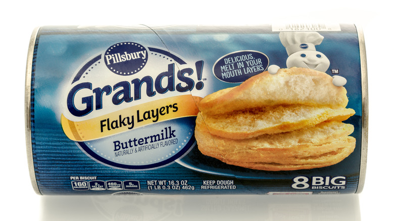 Pillsbury Grands canned biscuits
