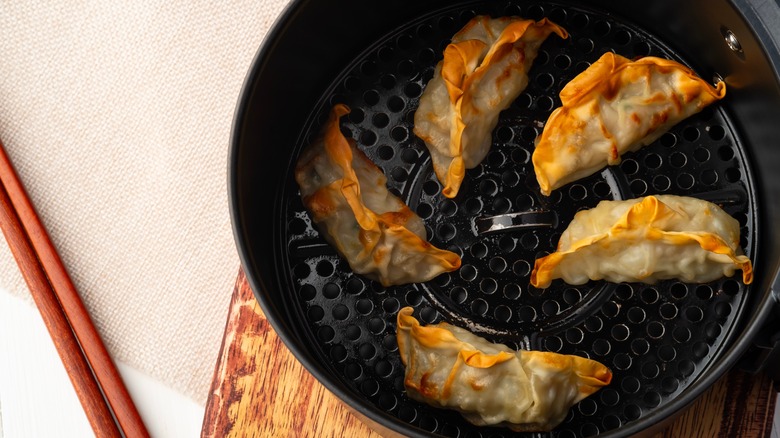 air fryer frozen dumplings