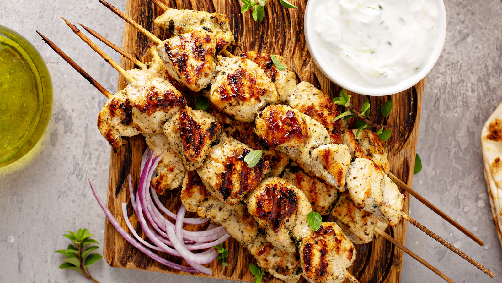 The Genius Hack For Making Chicken Kabobs Quickly And Easily