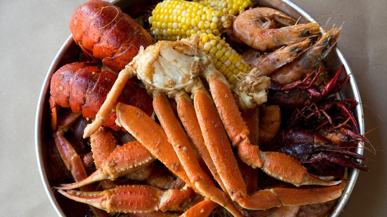 Seafood for Lowcountry boil 
