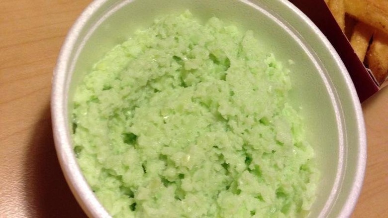 KFC Canada green coleslaw