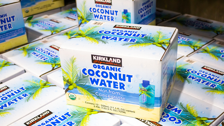 Kirkland coconut water cases