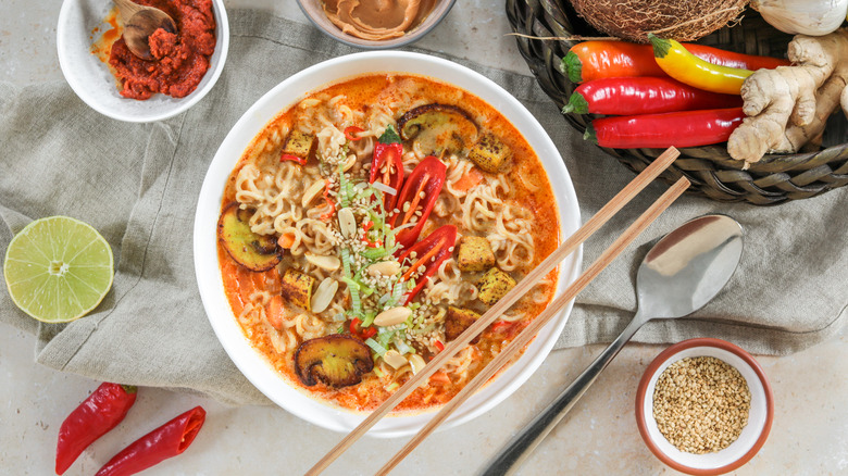 Southeast Asian noodle soup