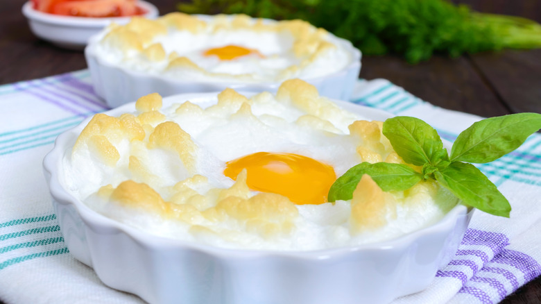 French eggs in cloud 