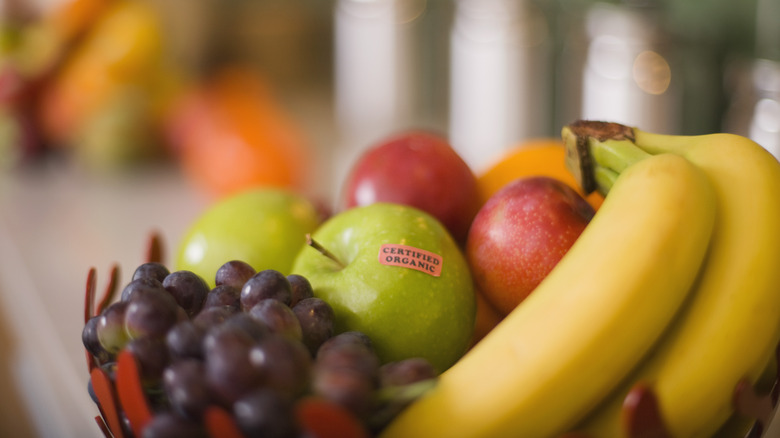 Selection of different fruits