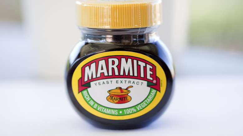 Jar of Marmite yeast extract