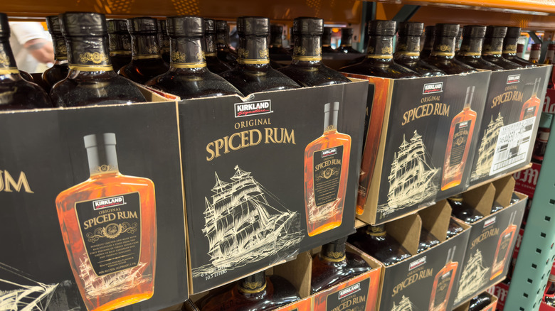 Cases of Kirkland Rum