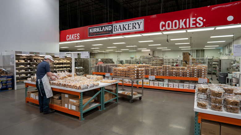 Costco's Kirkland bakery aisle