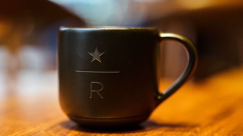 Coffee mug at Starbucks Reserve