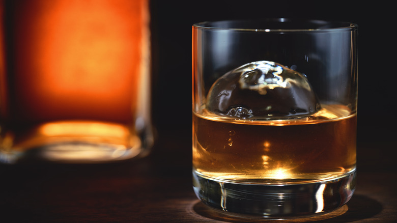 glass of scotch whisky