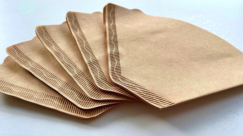 Natural coffee filters