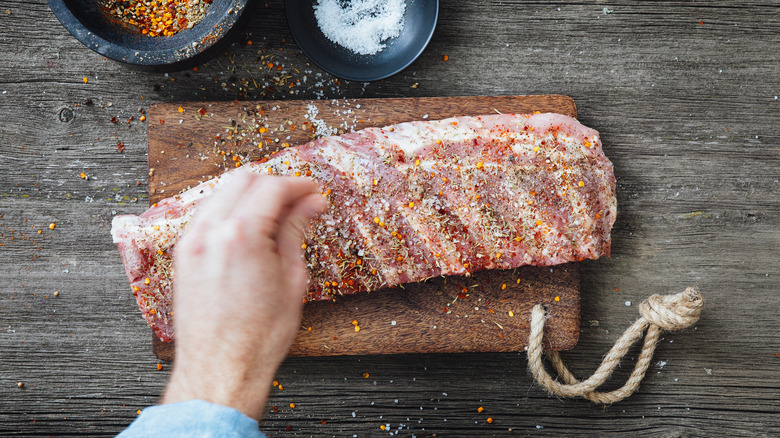 seasoning ribs