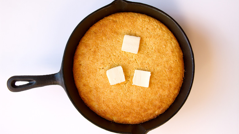 Slices of cornbread